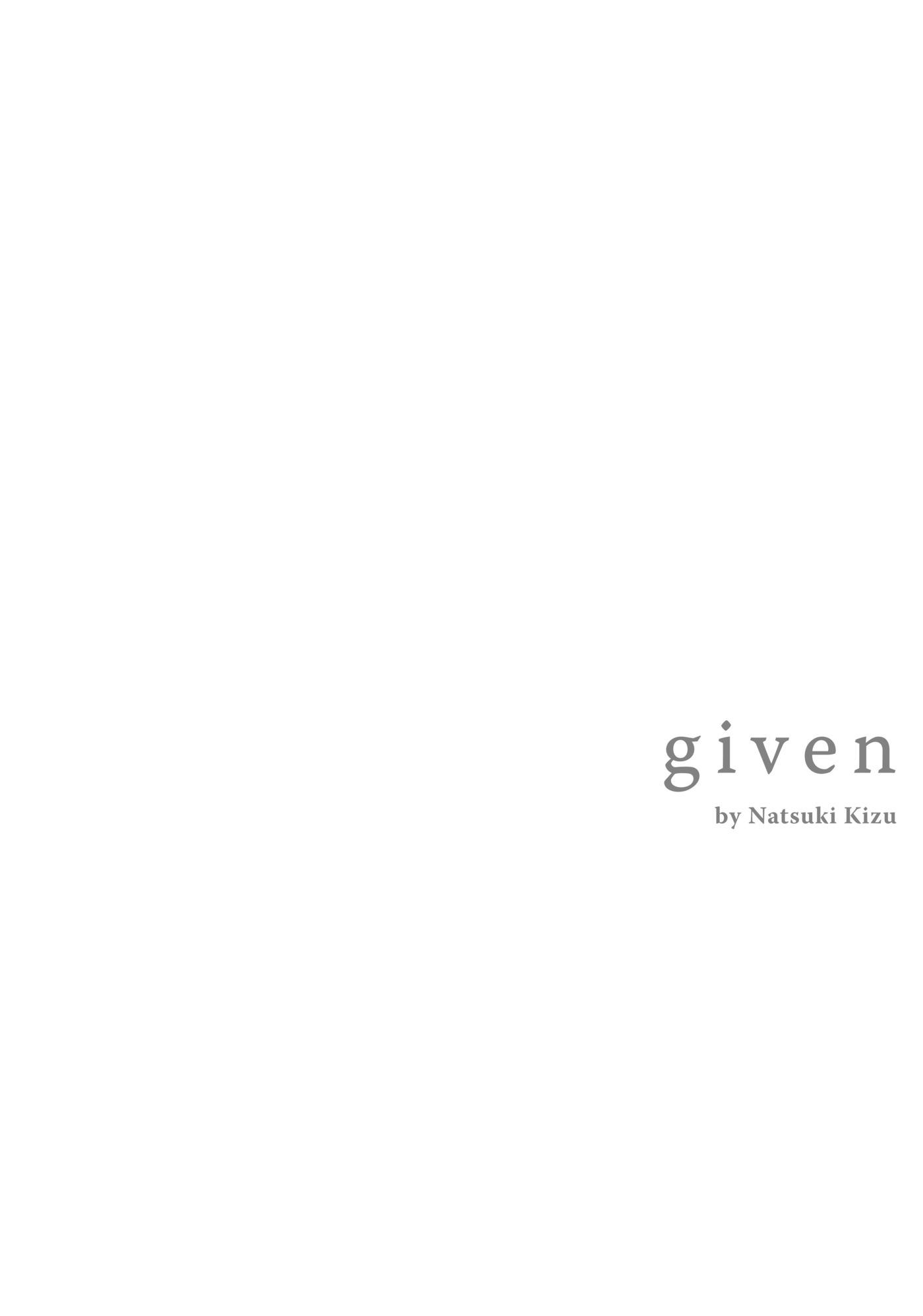 Given - episode 7 - 29