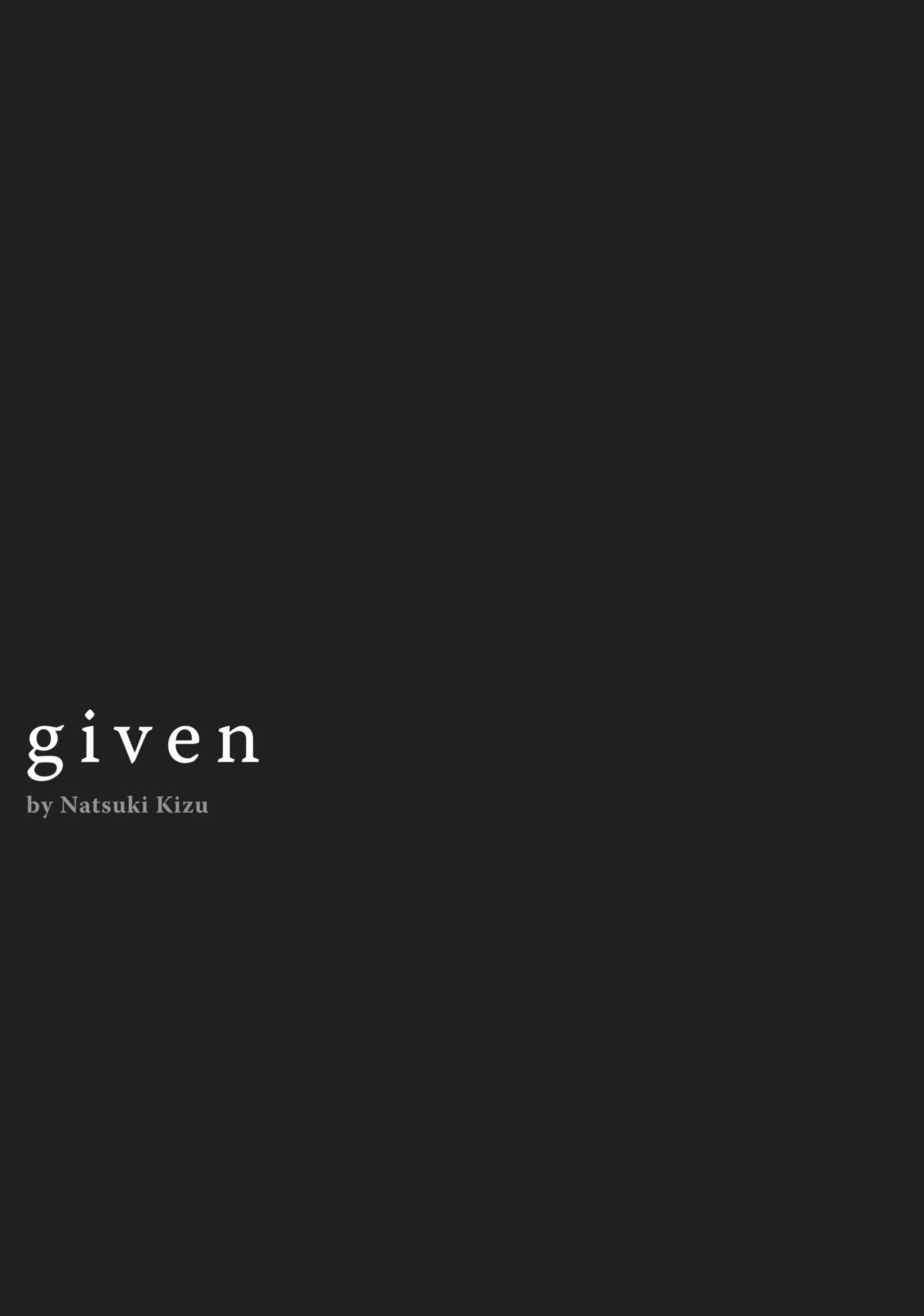 Given - episode 7 - 49